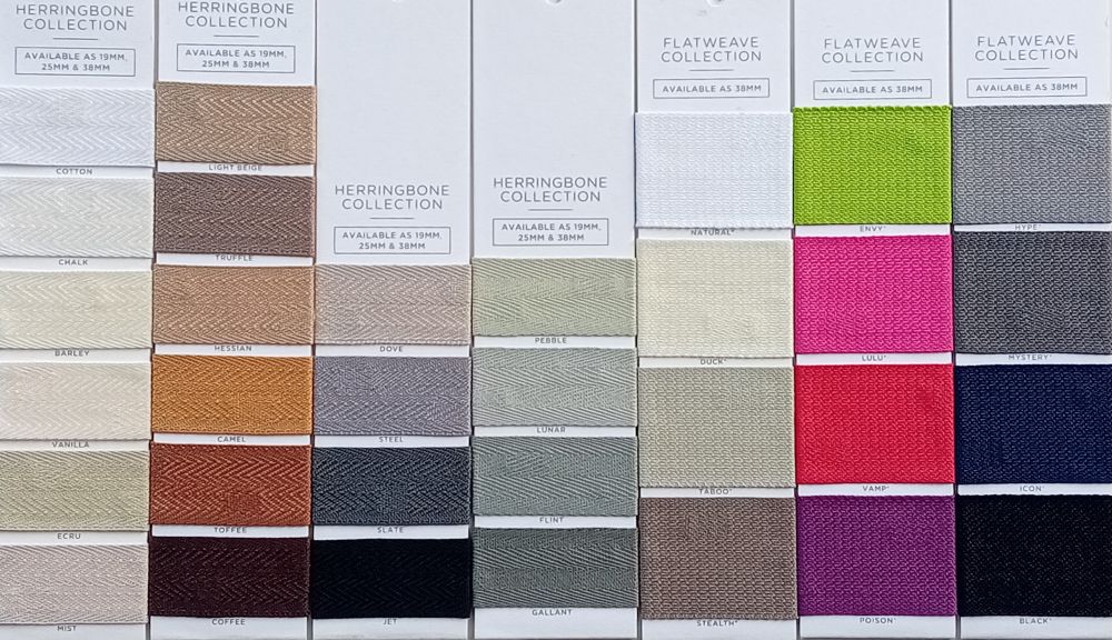 Wooden Venetian Blinds | Sunwood Venetian Tapes Collection | Rainbow Blinds Glasgow