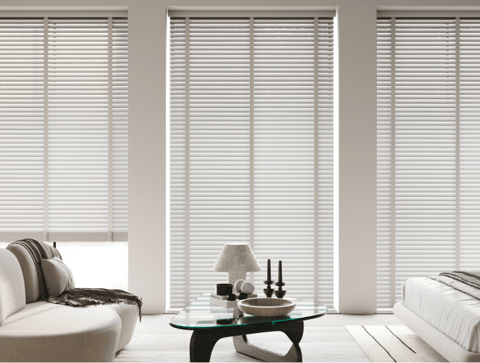 Wooden Venetian Blinds | Sunwood Wood Venetian with Tapes | Rainbow Blinds Glasgow